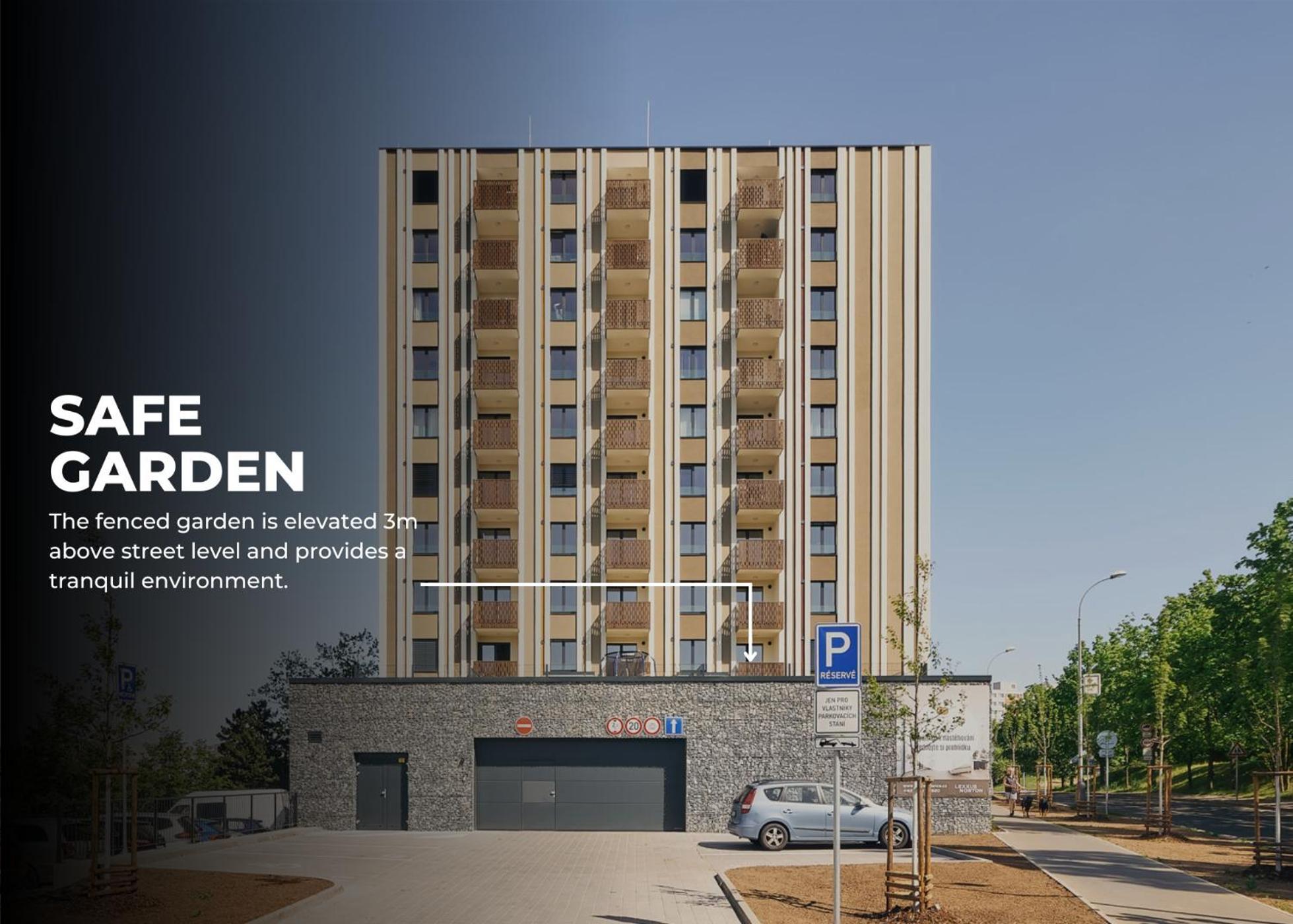 Beta Home - Garage, Air Condition, Garden, At Metro Praha Eksteriør bilde